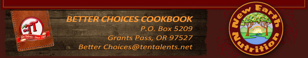 Better Choices Vegetarian Cookbook